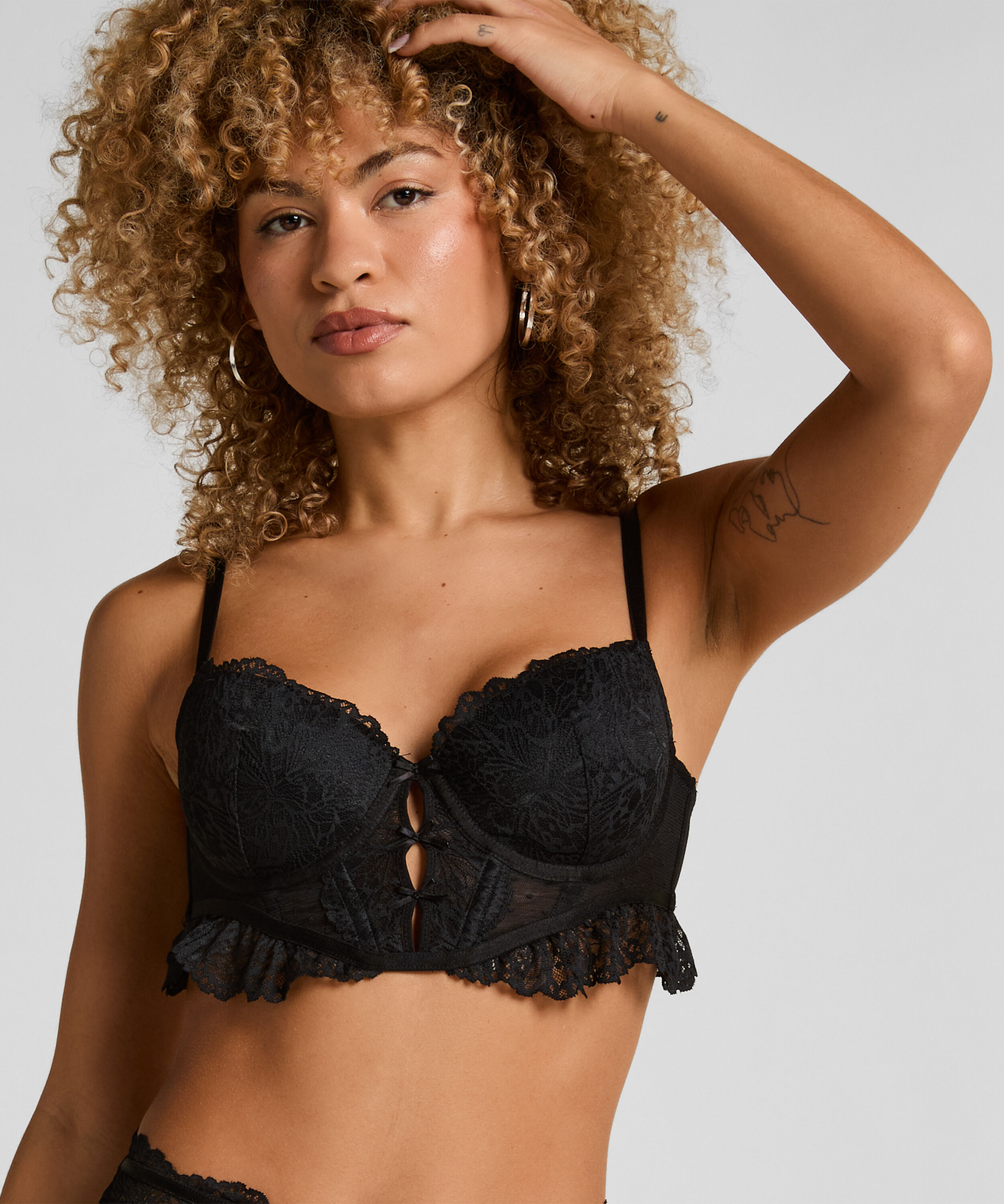 Posie Padded Underwired Longline Bra