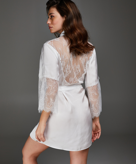 Kimono Satin Lily, White