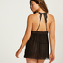 Chiffon babydoll, Black