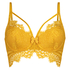 Marilee Padded Underwired Longline Bra, Yellow