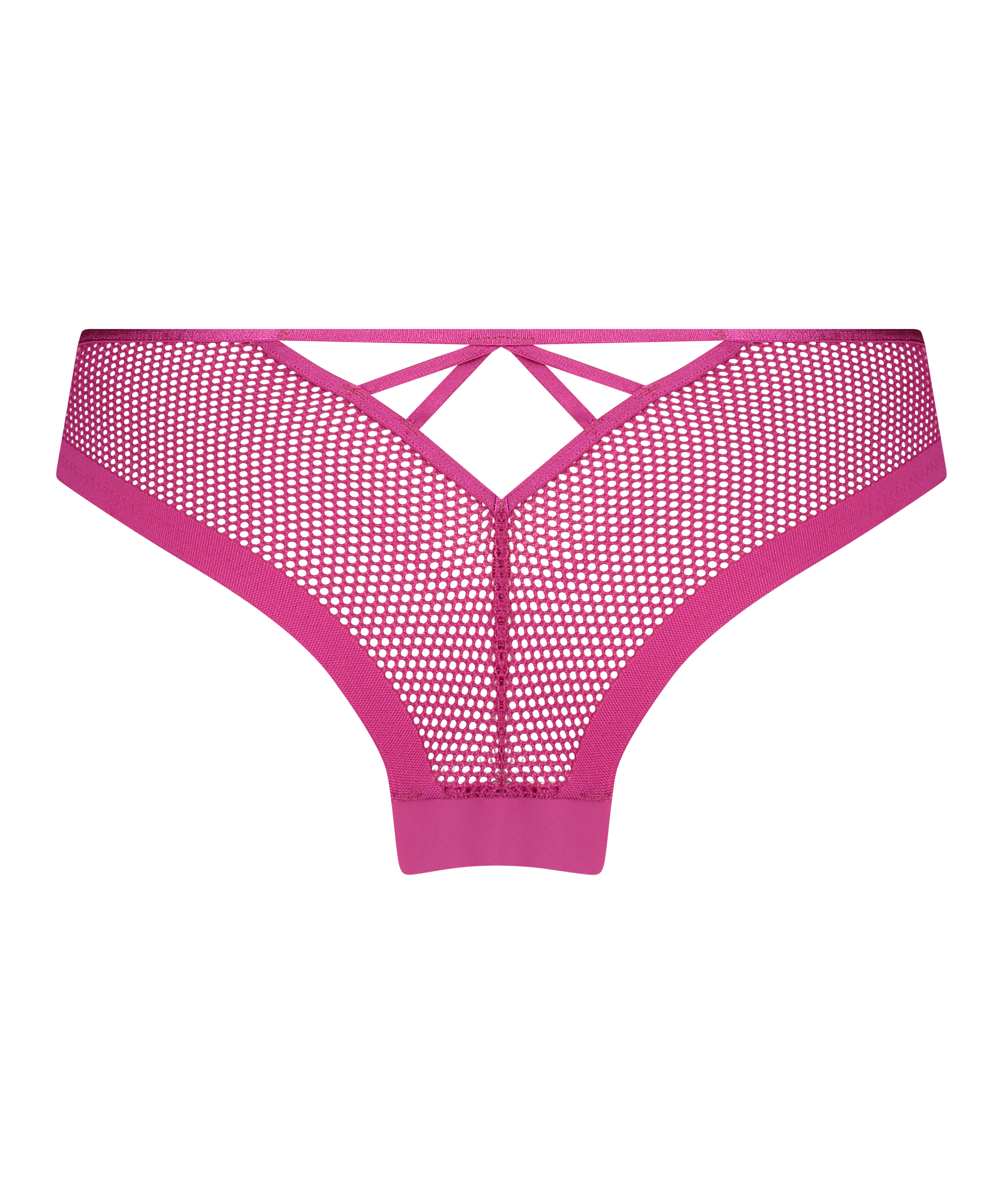 Invisible Fishnet Brazilian, Pink, main