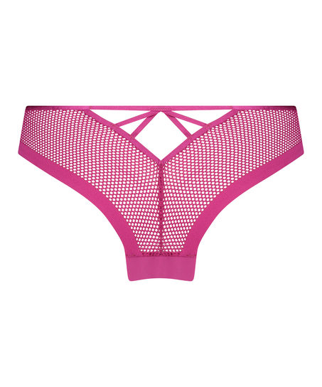 Invisible Fishnet Brazilian, Pink