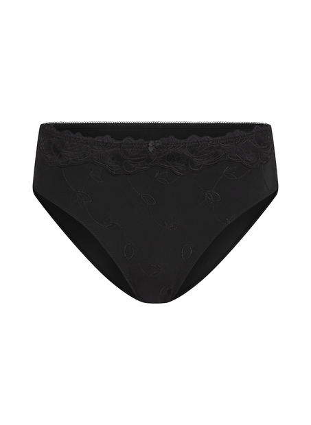 Diva High Knickers, Black