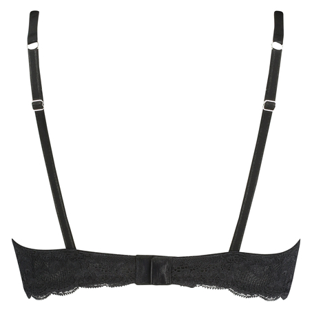 Angie Padded Underwired Bra, Black
