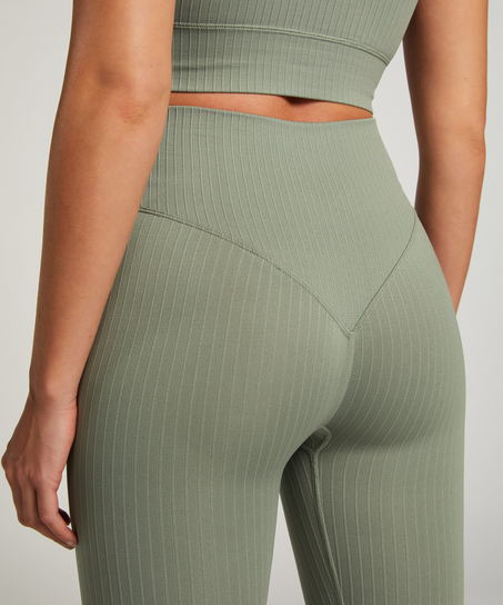 HKMX High waisted seamless sport legging, Green