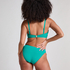 Scallop Rio Bikini Bottoms, Green