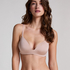 Mona Padded Non-wired Bra, Beige