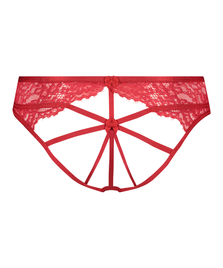 Eve Brazilian with open crotch, Red