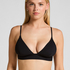 Smooth Triangle Bralette, Black