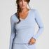 Top Jersey Rib, Blue