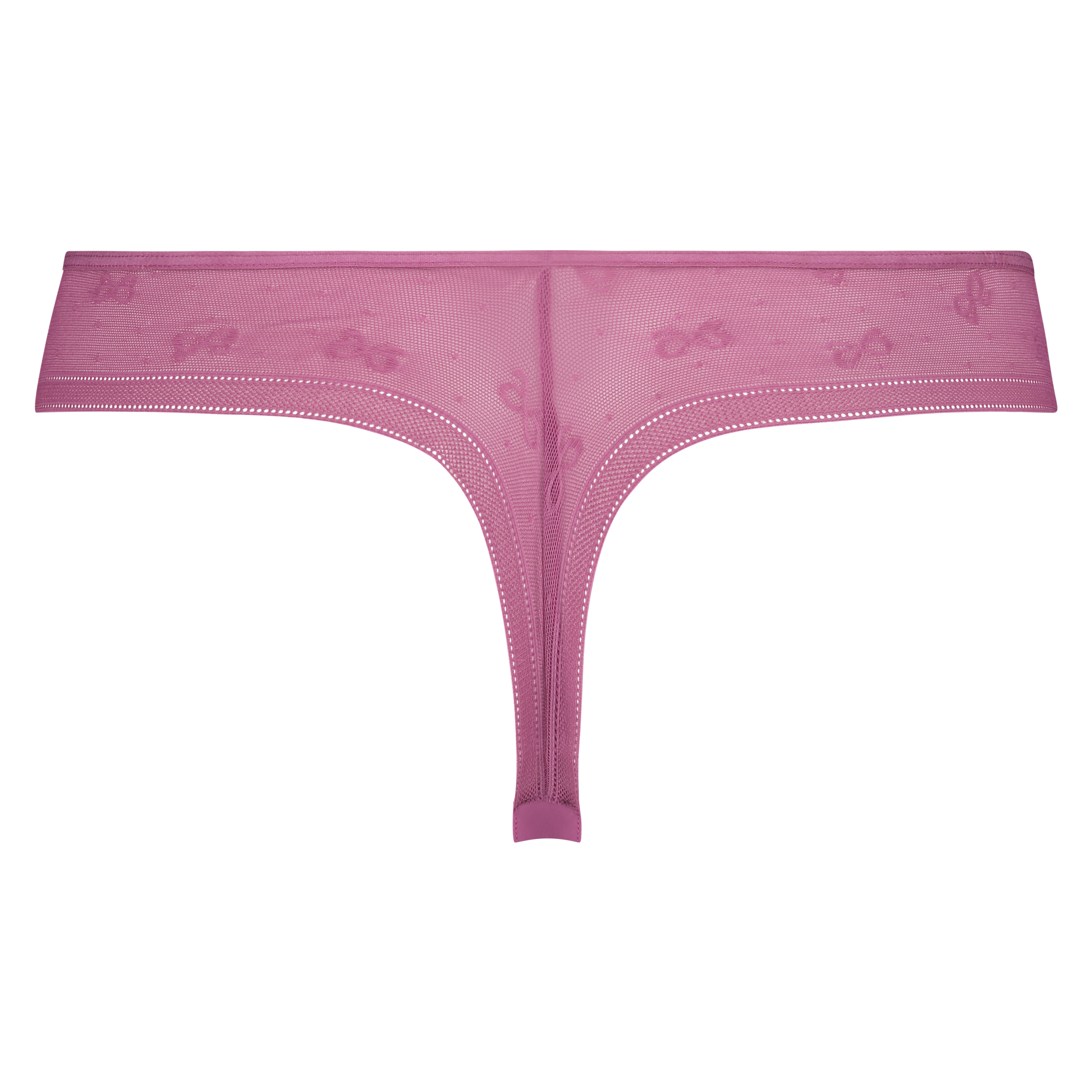 Invisible thong branded, Pink, main