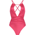 Grenada High Leg Swimsuit, Pink