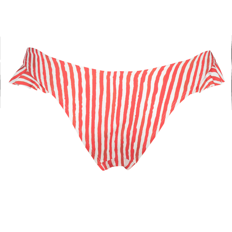 Julia high leg bikini bottom, Red