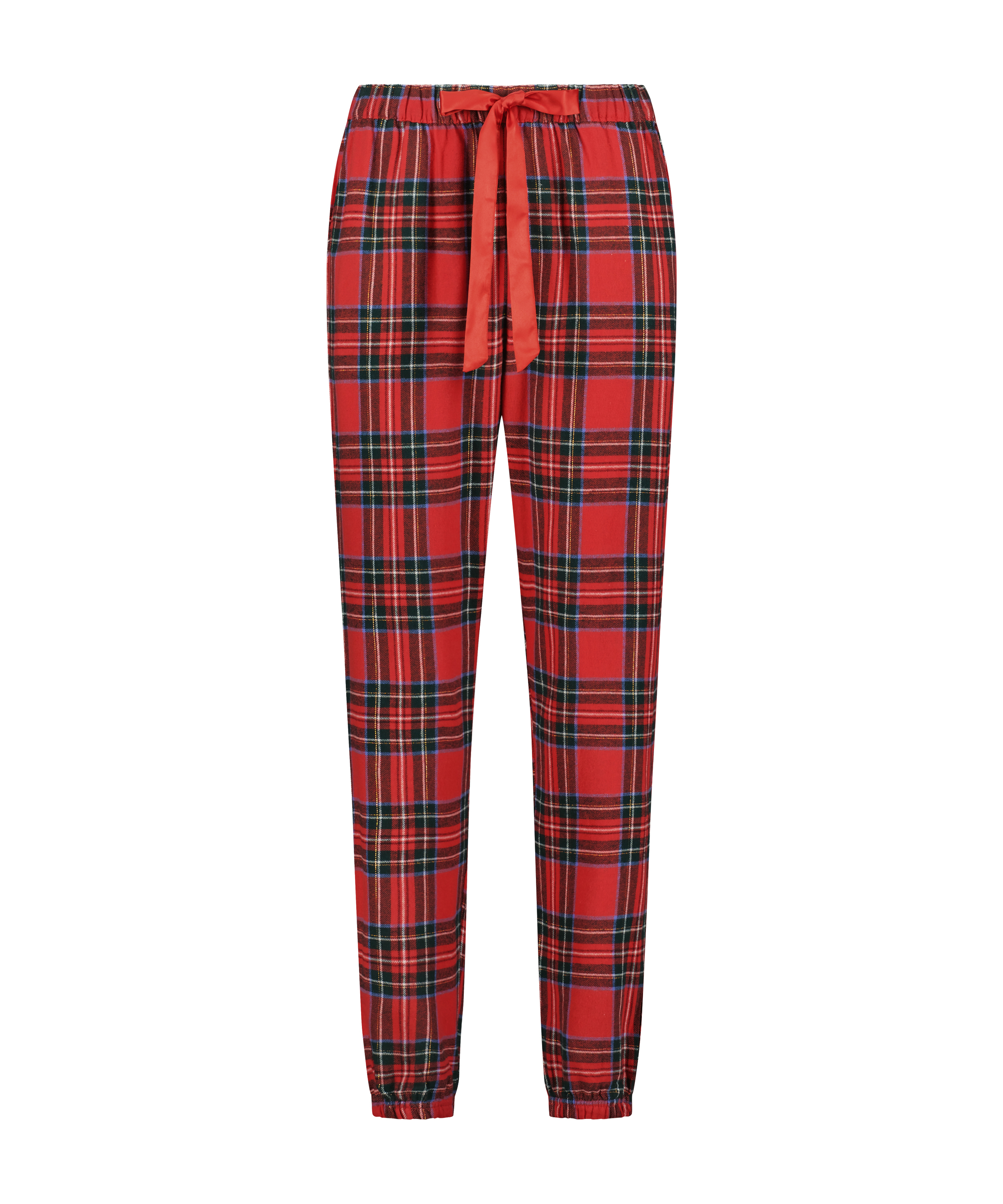 Petite Flannel Pyjama Pants, Red, main