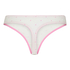 Renee Rib Thong, White