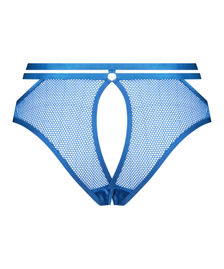 Pleasure Open Crotch Brazilian, Blue