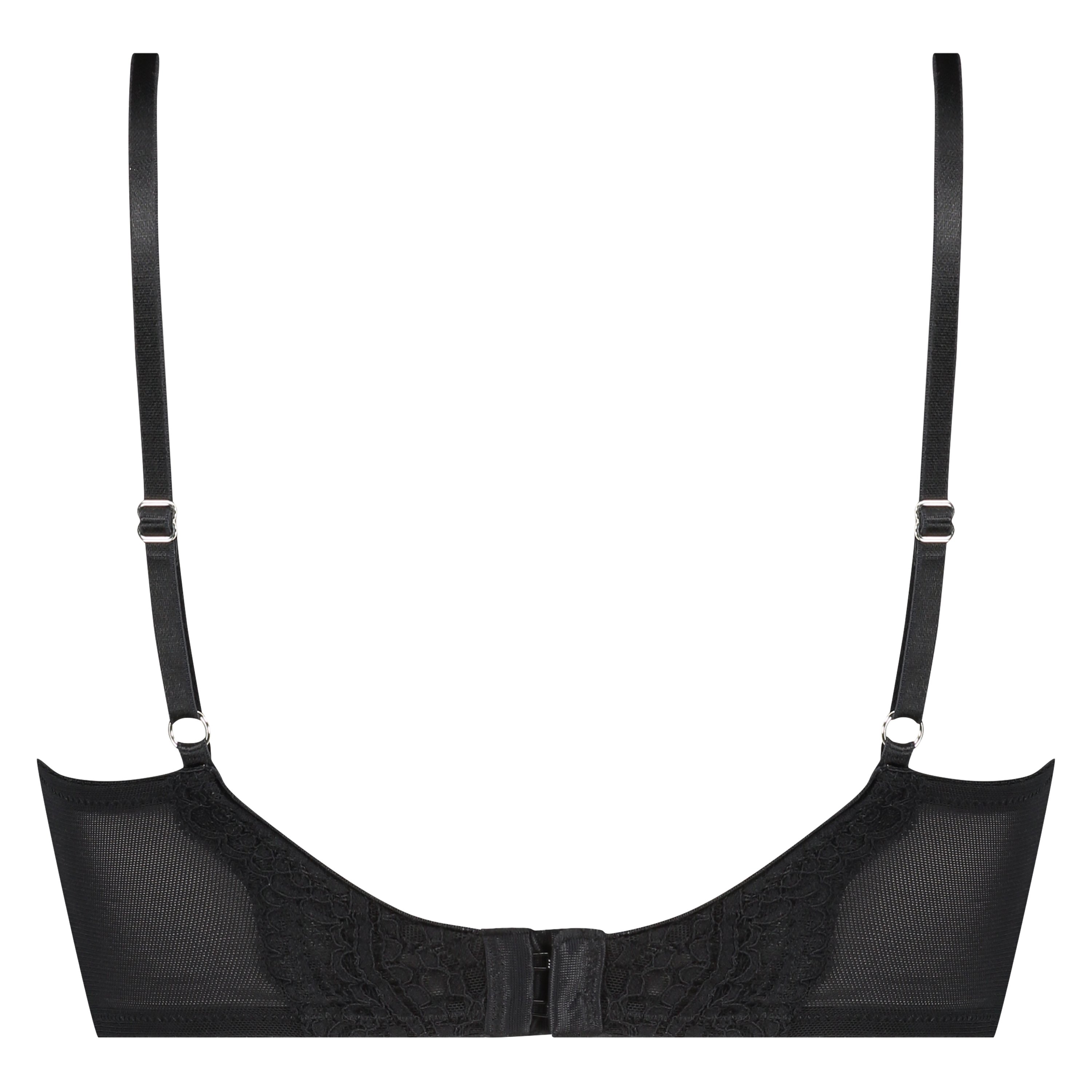 Padded Underwired Bra Duckie, Black, main