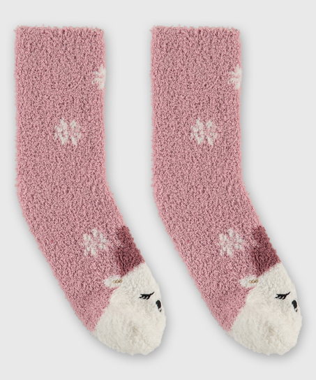 Cosy socks, Pink