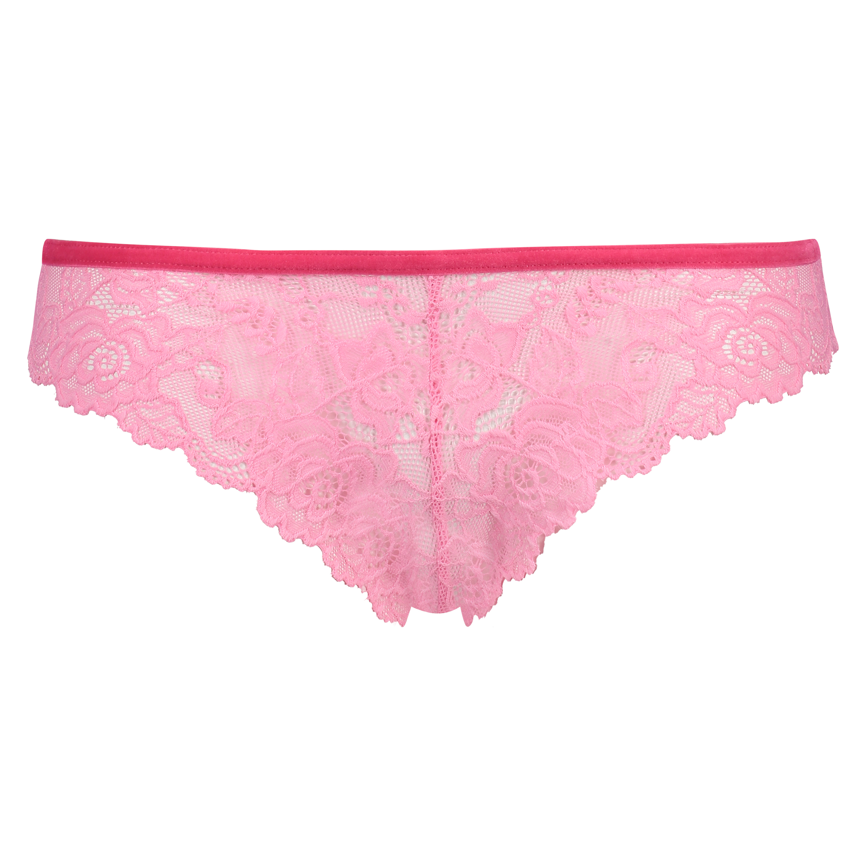 Lace Velvet Brazilian , Pink, main
