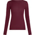 super soft Boatneck shirt with Cashmere, Purple