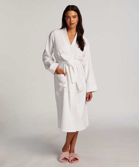 Quilt Bathrobe, Purple