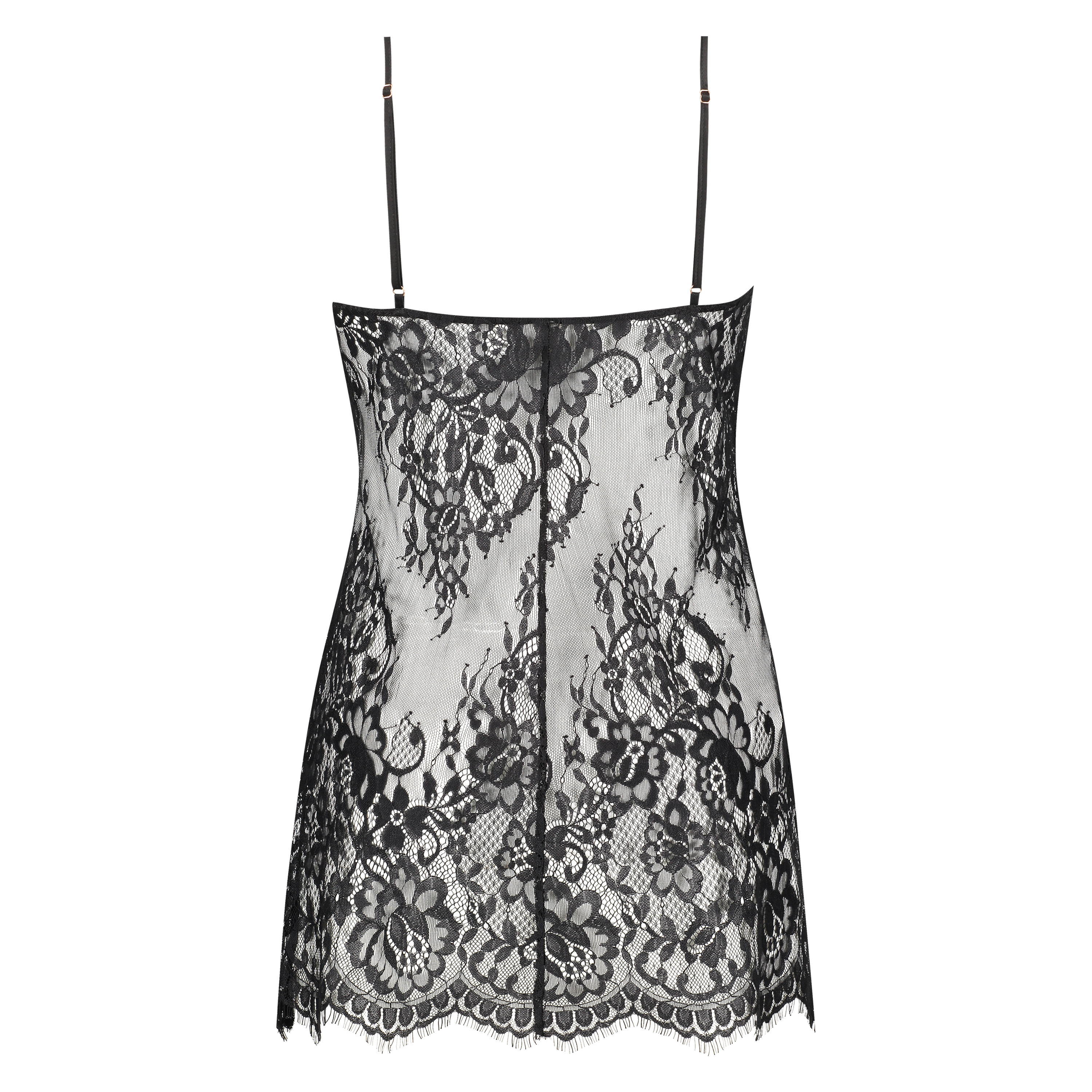 Jennifer Slip Dress, Black, main