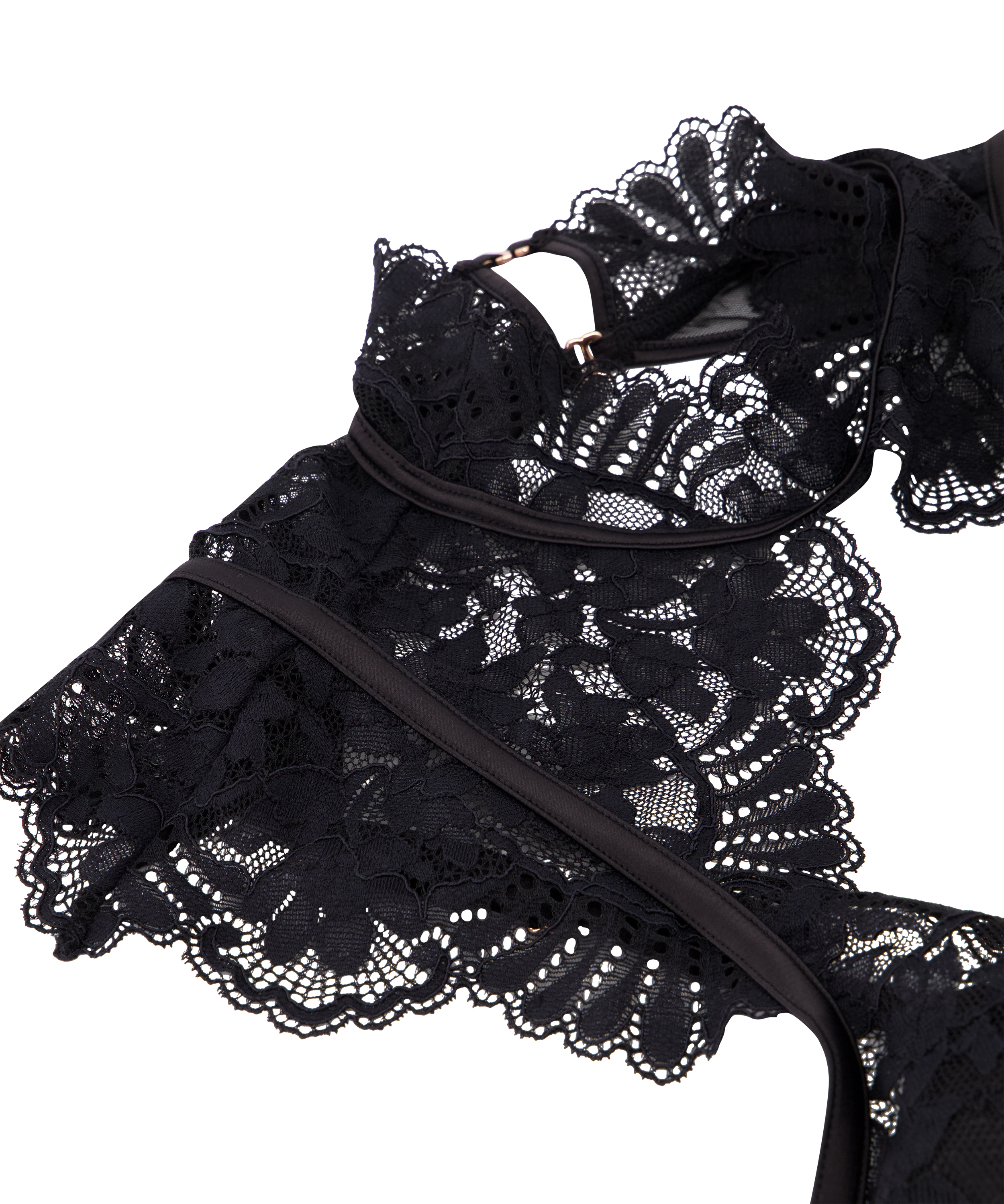 Jamie Padded Underwired Bra, Black, main