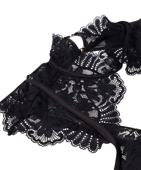 Jamie Padded Underwired Bra, Black