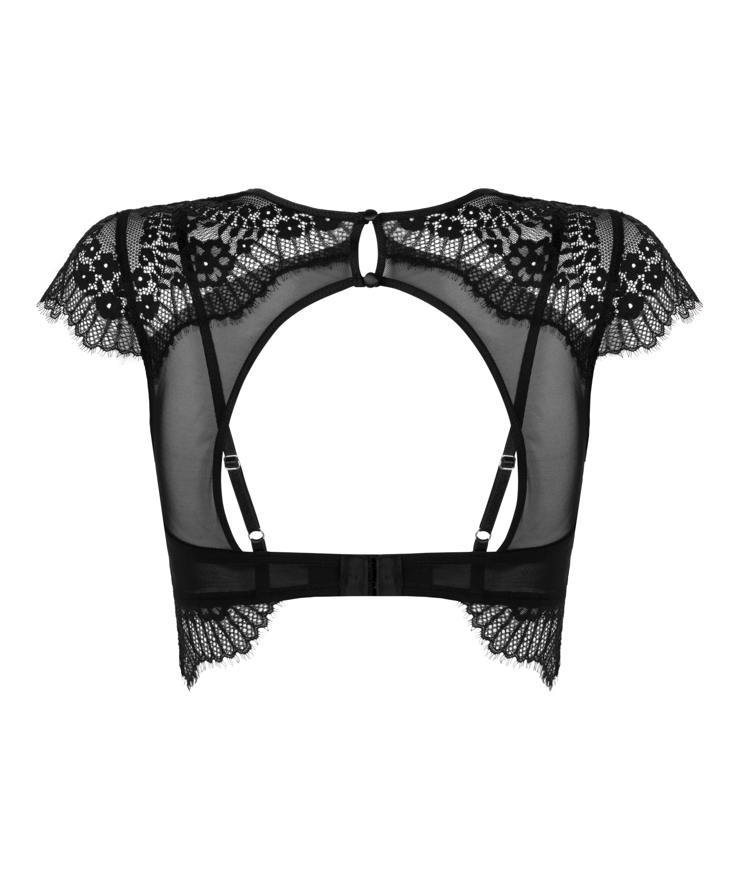 Daphne Bralette, Black, main