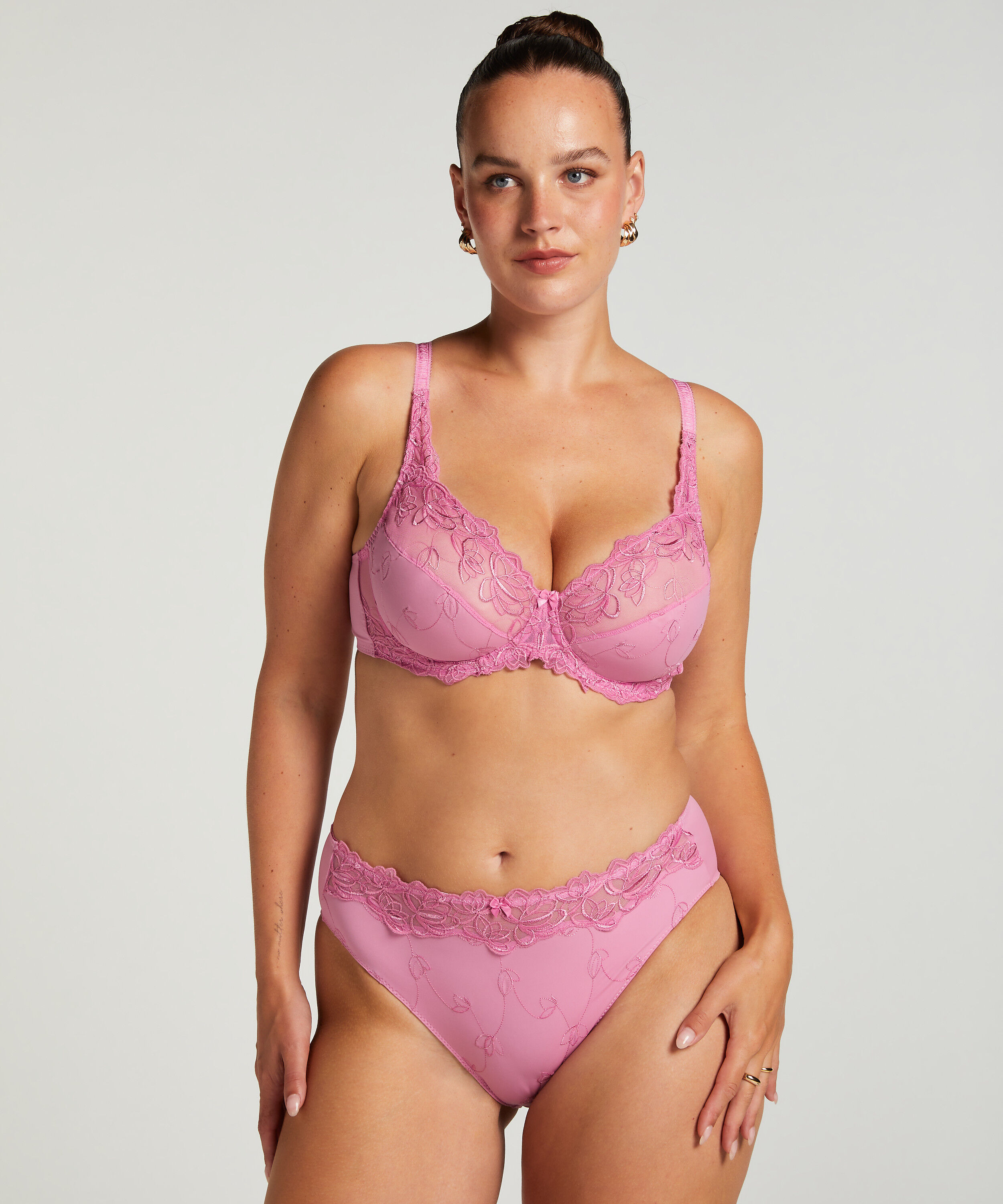 Diva High Knickers, Pink