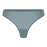 Invisible thong Stripe mesh, Grey