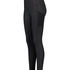 HKMX High-Waisted Sport Leggings Gold Glitter, Black