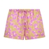 Satin pyjama shorts, Pink