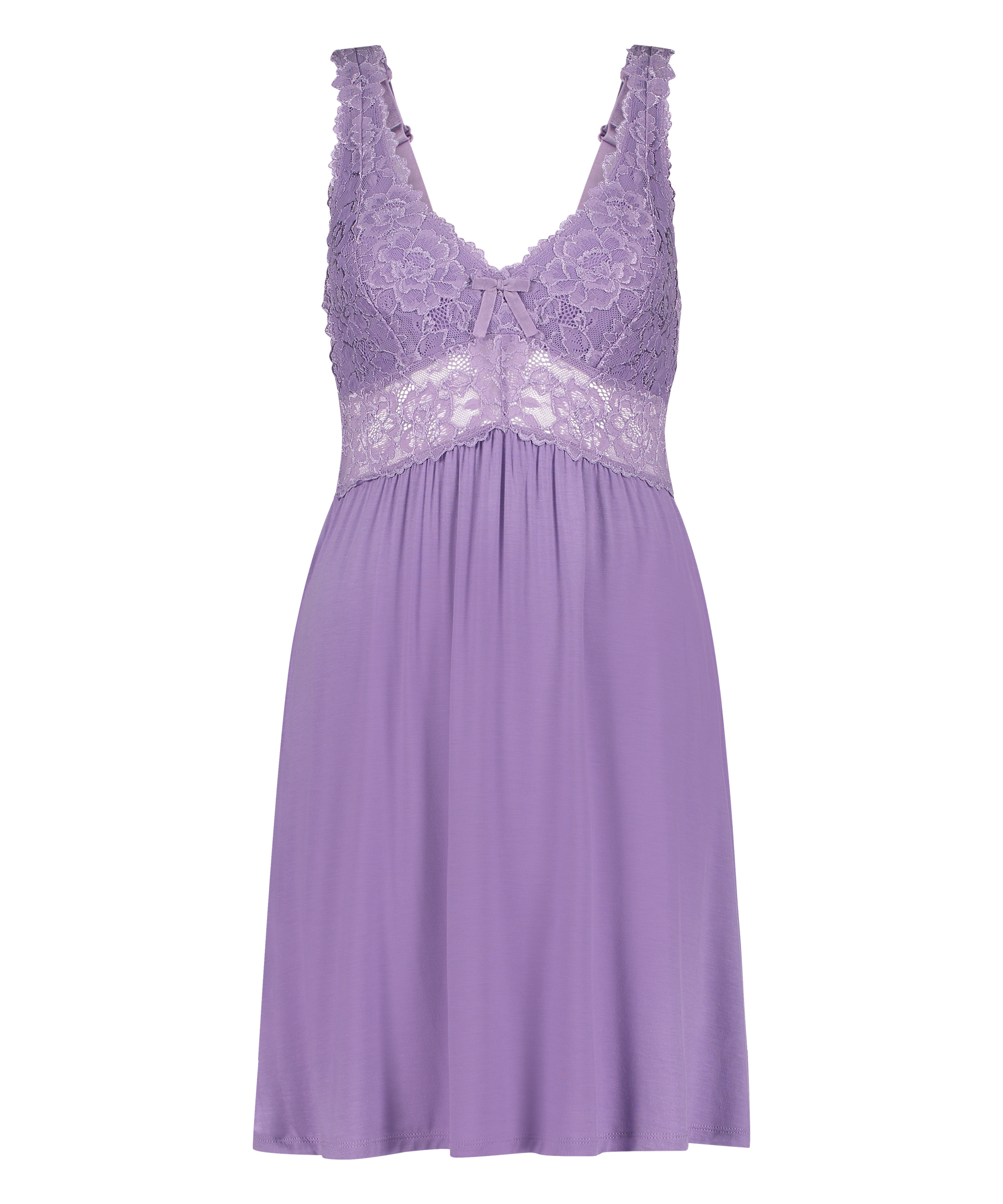 Nora Lace Slip Dress, Purple, main