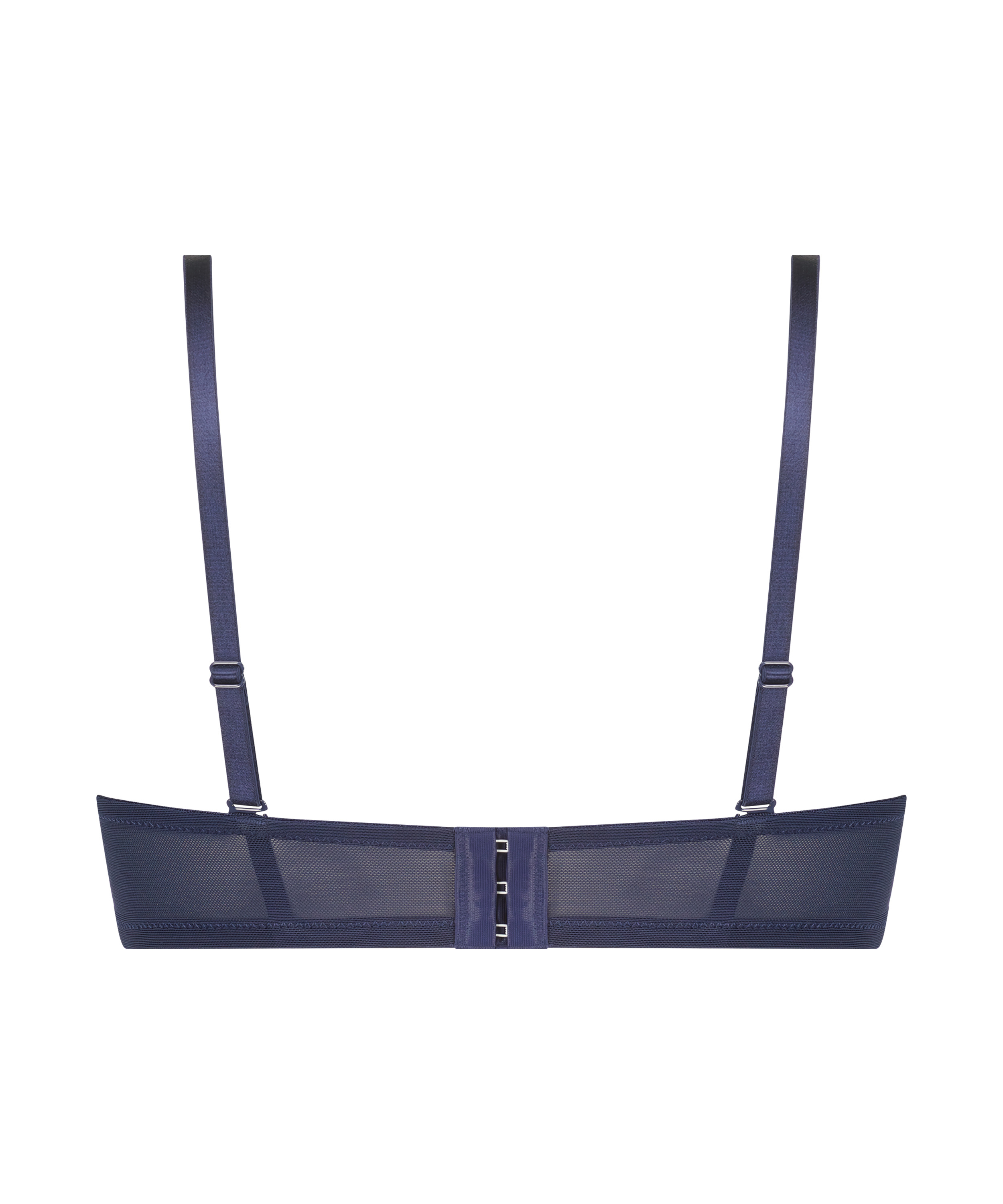 Tracey Padded Strapless Underwired Bra, Blue, main