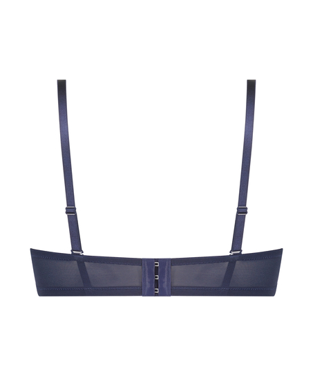 Tracey Padded Strapless Underwired Bra, Blue