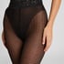 Tights 15 Denier Graphic Mesh, Black
