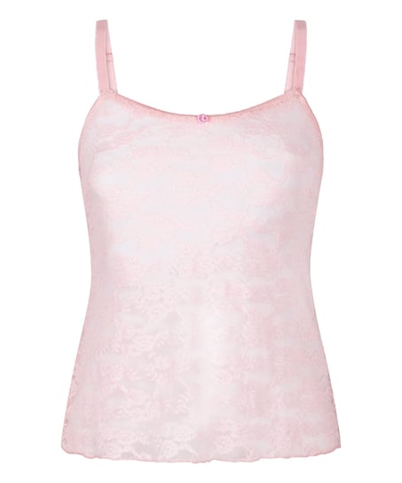 Cami Allover Lace, Pink