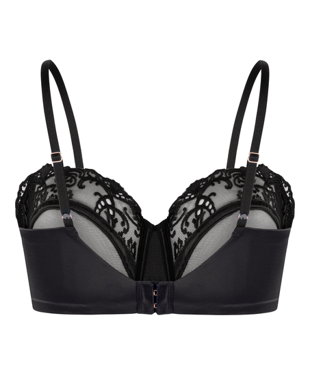Sveta Non-Padded Underwired Bra, Black