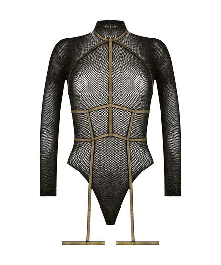 Private Body Harness Set, Black