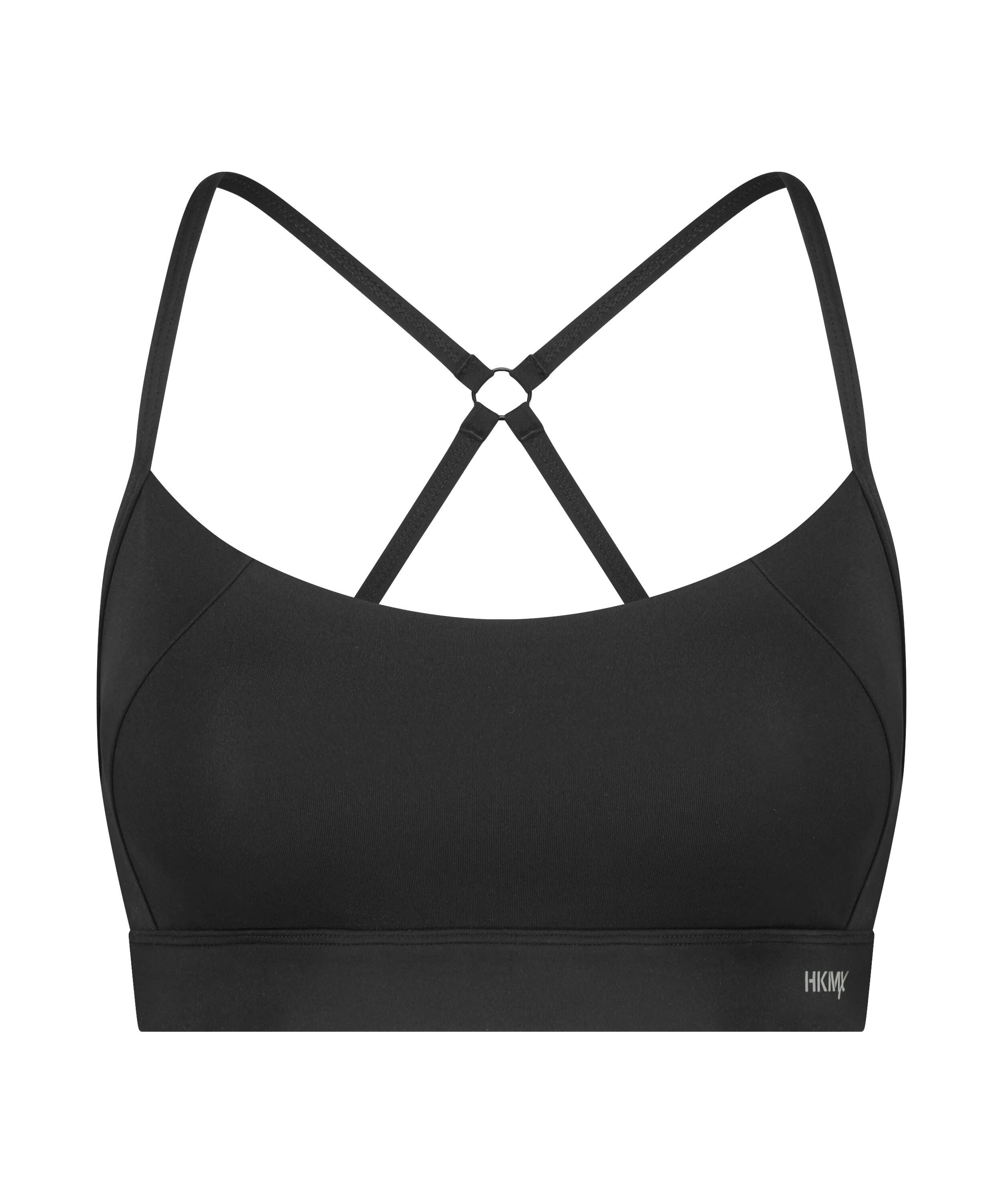 HKMX The Nadi sports bra level 1, Black
