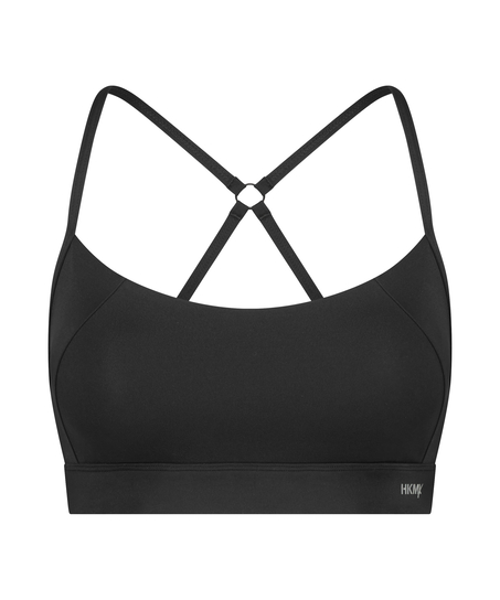 HKMX The Nadi sports bra level 1, Black