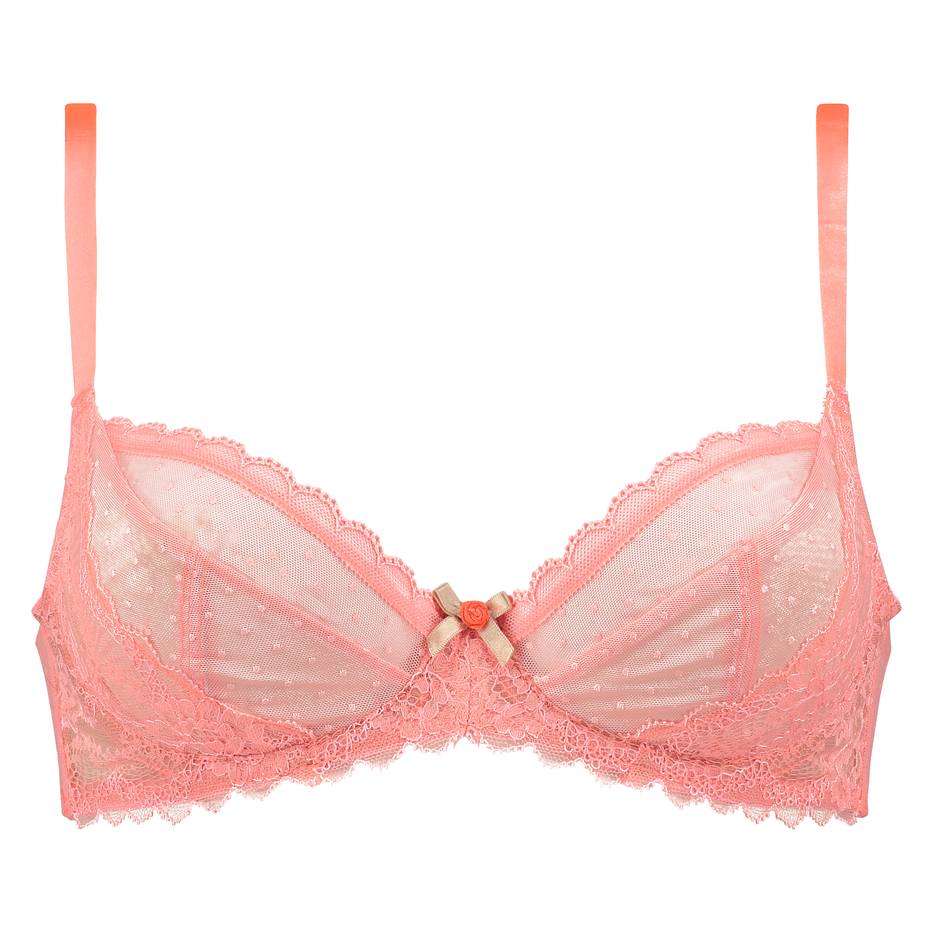 Non-padded underwired bra Ramona, Pink, main