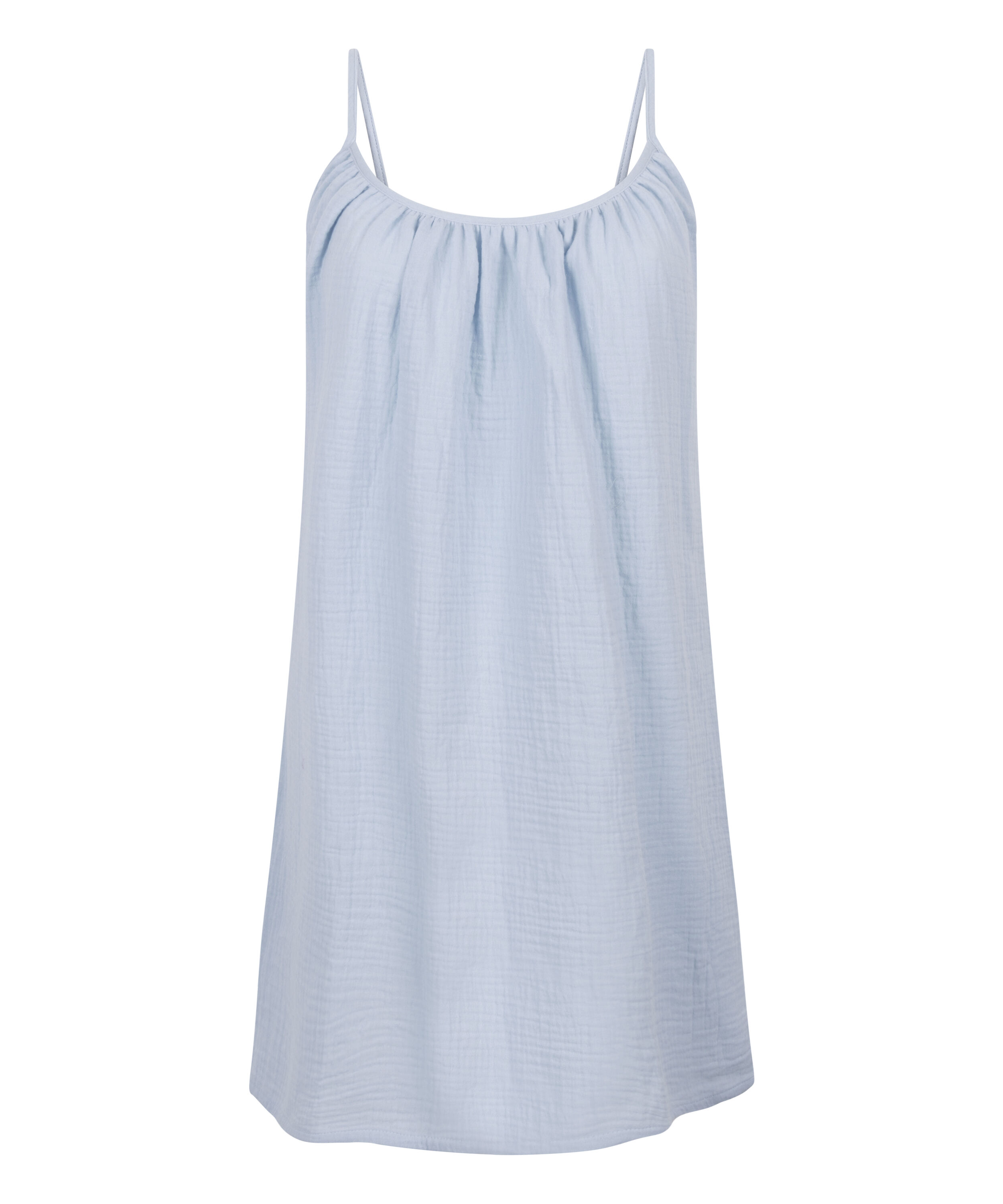 Muslin Slipdress, Blue