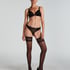 Stay Ups 15 Denier Lace, Black