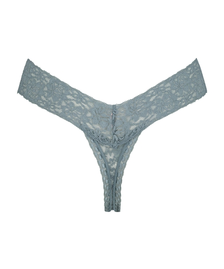 Extra Low V-Thong, Green
