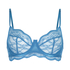 Isabelle Non-Padded Underwired Bra, Blue