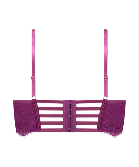 Monet Non-Padded Longline Underwired Bra, Purple