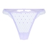 Cordelie Highleg Thong, Purple