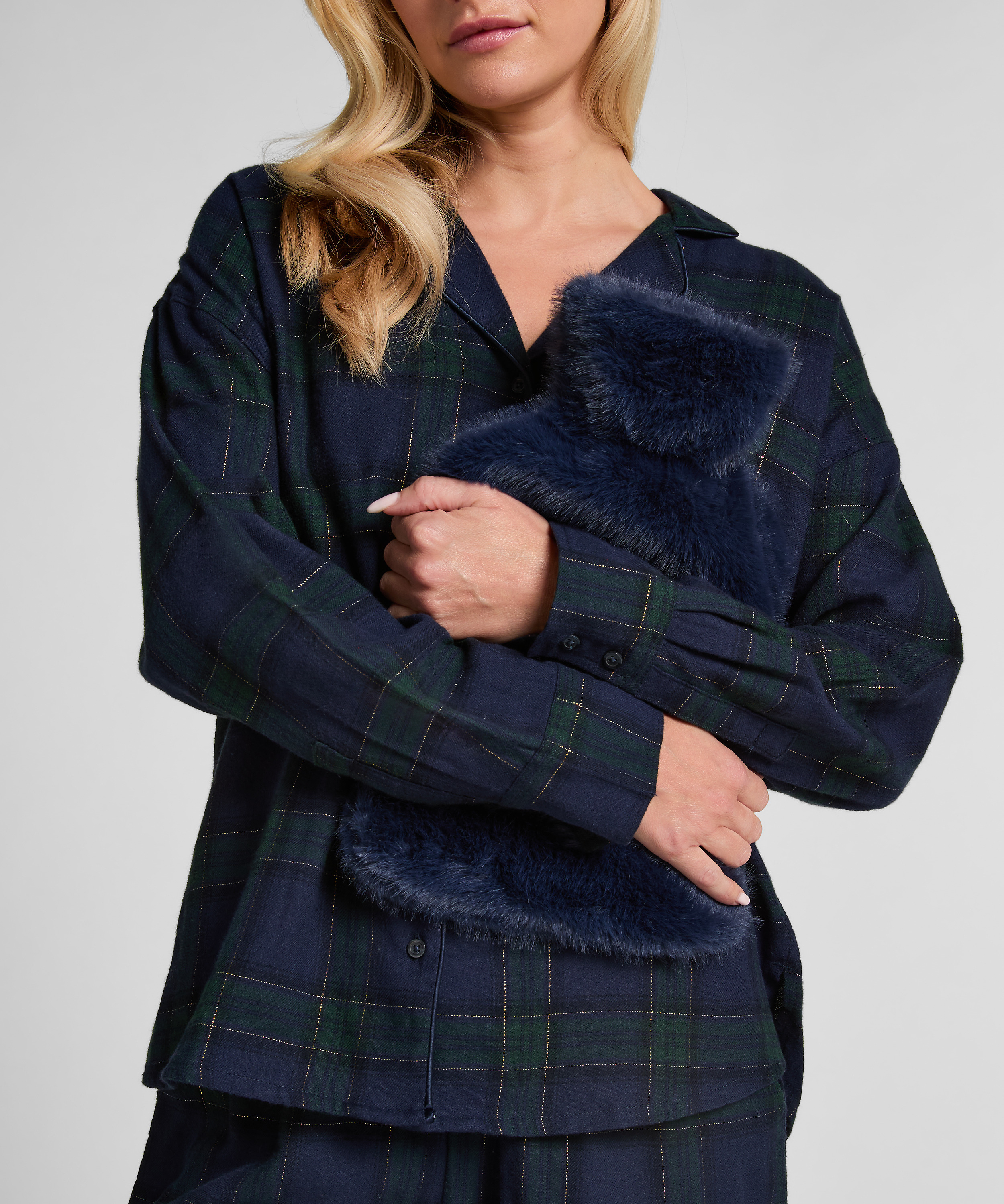 Hot Water Bottle, Blue, main